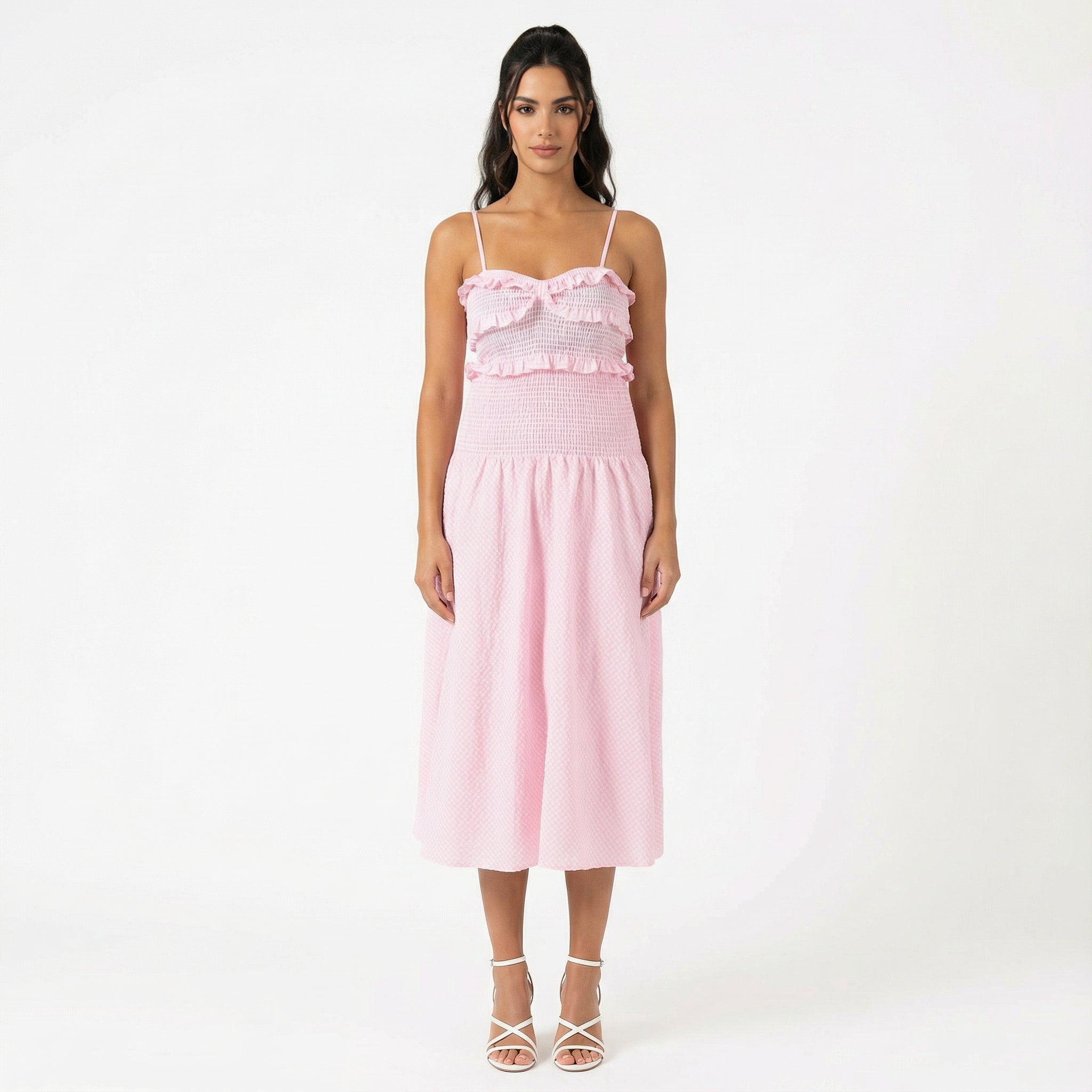 The Pink Gingham Dress