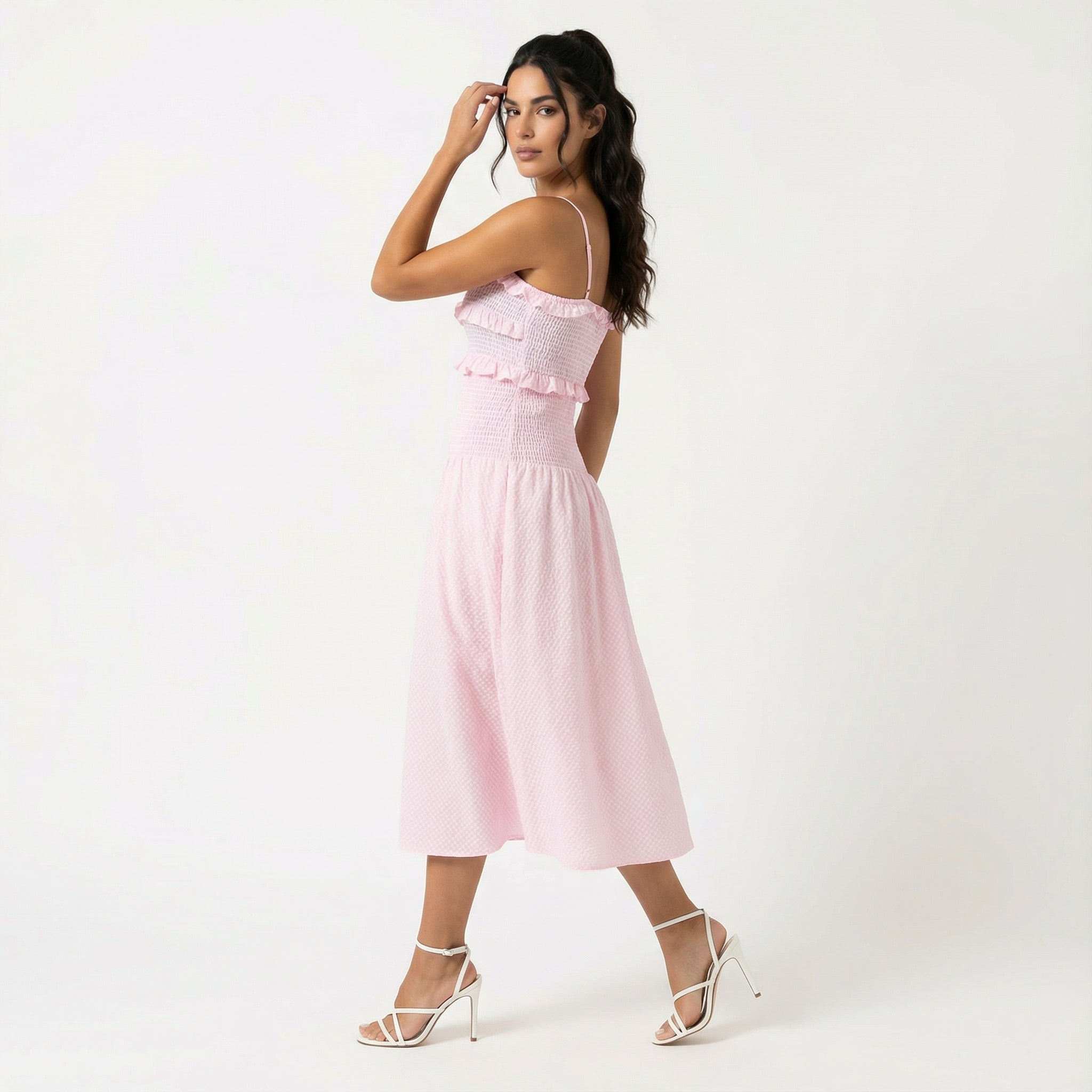 The Pink Gingham Dress