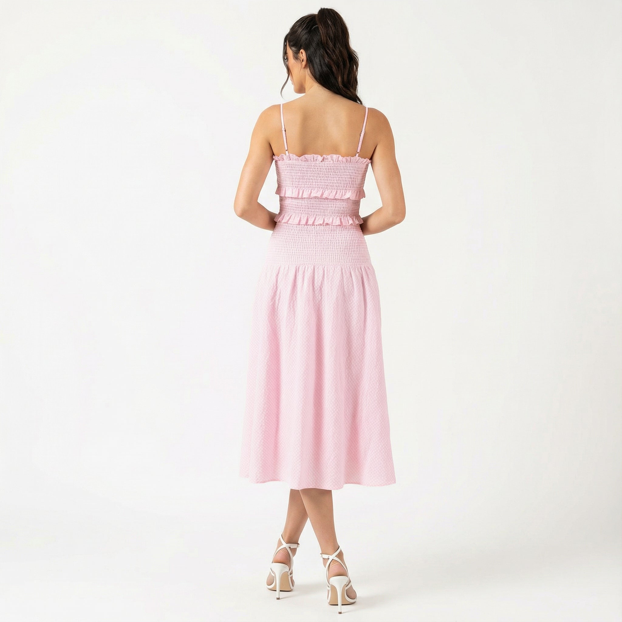 The Pink Gingham Dress